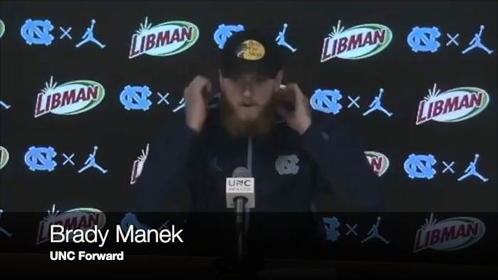 Brady Manek - Postgame vs. Virginia